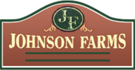 A sign for johnson farms